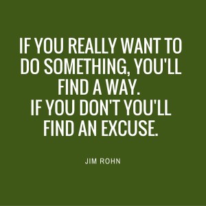 If you really want to do something...