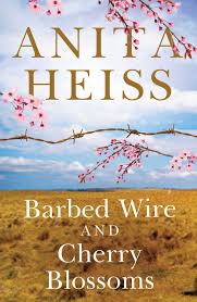barbed wire, cherry blossoms